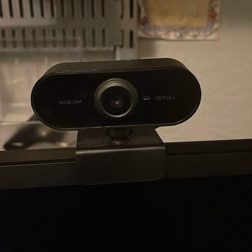 High Quality Monitor Webcam with adjustable clip